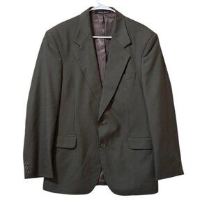 Kilburne and Finch Blazer Sport Coat Gray Size 38R/W32 Wool Blend Professional